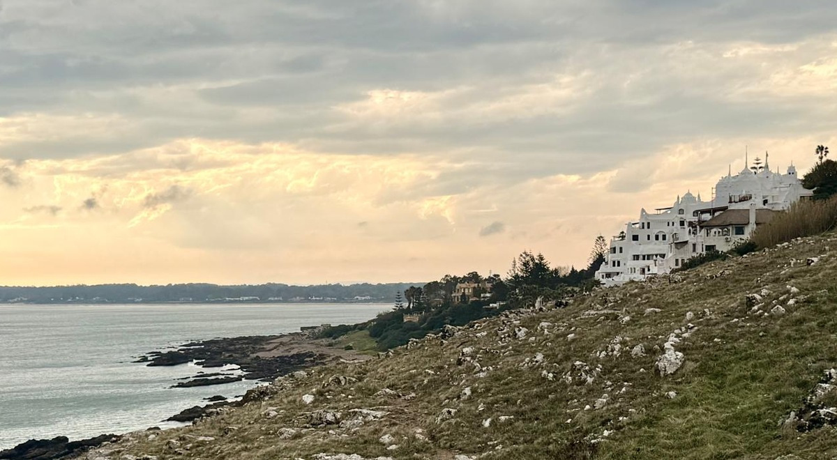 Overcast rocky coast — featured image